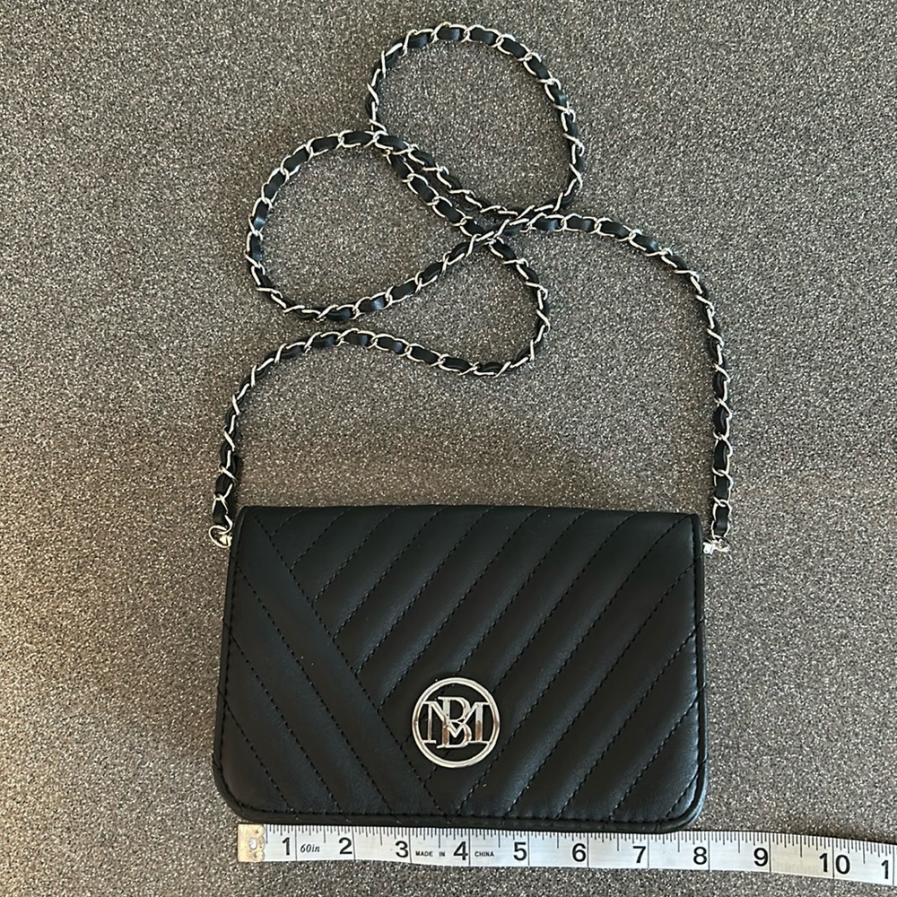 Studio Badgley Mischka small black crossbody. NWOT.